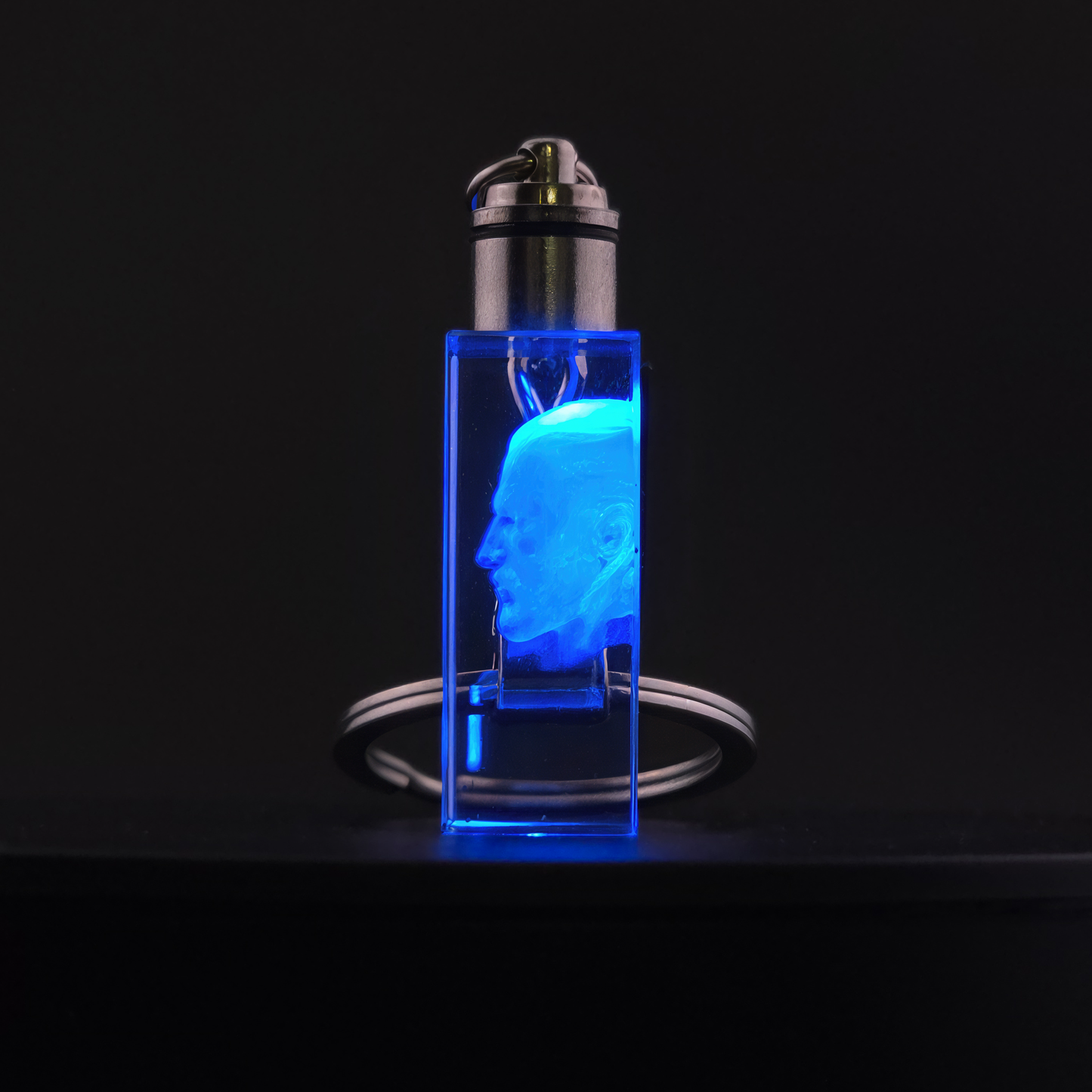 Geralt of Rivia - The Witcher 3D Crystal Keychain