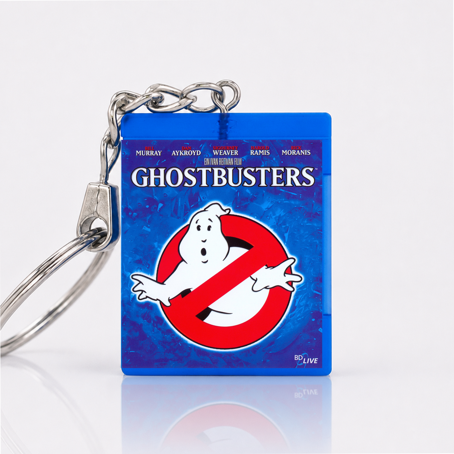 Ghostbusters - Film Miniatur Blu-Ray Hülle Schlüsselanhänger