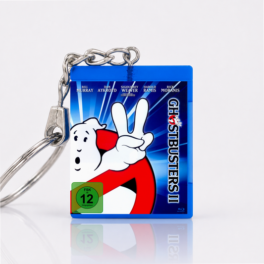Ghostbusters 2 - Movie Mini Blu-Ray Case Keychain