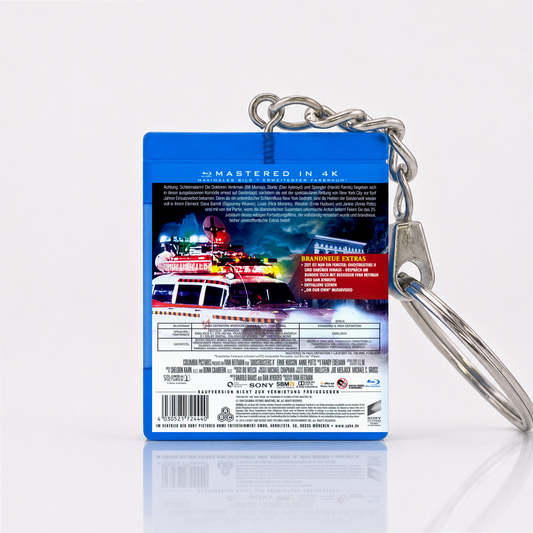 Ghostbusters 2 - Movie Mini Blu-Ray Case Keychain