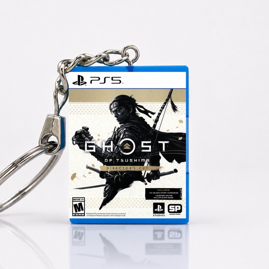 Ghost of Tsushima: Director's Cut - PS5 Miniatur Spielhülle Schlüsselanhänger