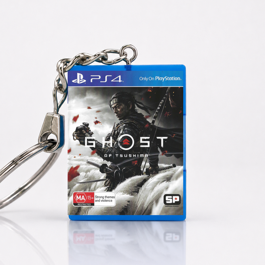 Ghost of Tsushima - PS4 Miniatur Spielhülle Schlüsselanhänger