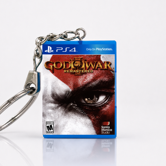 God of War III: Remastered - PS4 Miniatur Spielhülle Schlüsselanhänger