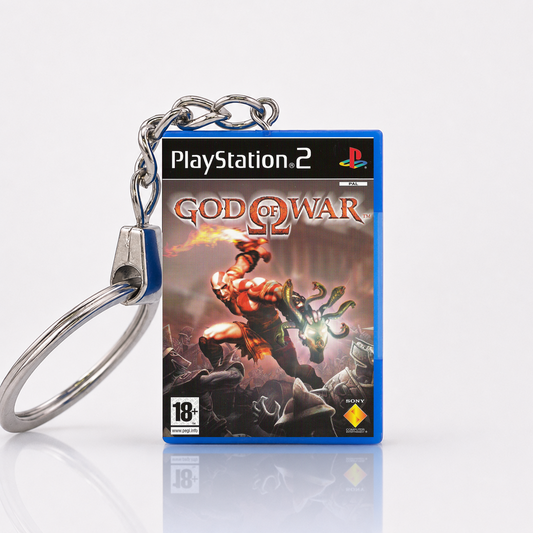 God of War - PS2 Miniatur Spielhülle Schlüsselanhänger