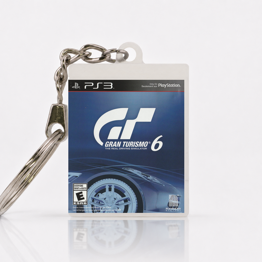 Gran Turismo 6 - PS3 Miniatur Spielhülle Schlüsselanhänger