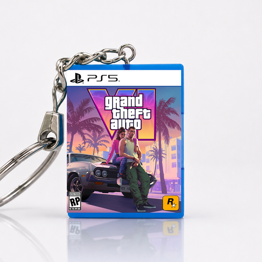 Grand Theft Auto VI - PS5 Mini Case Schlüsselanhänger