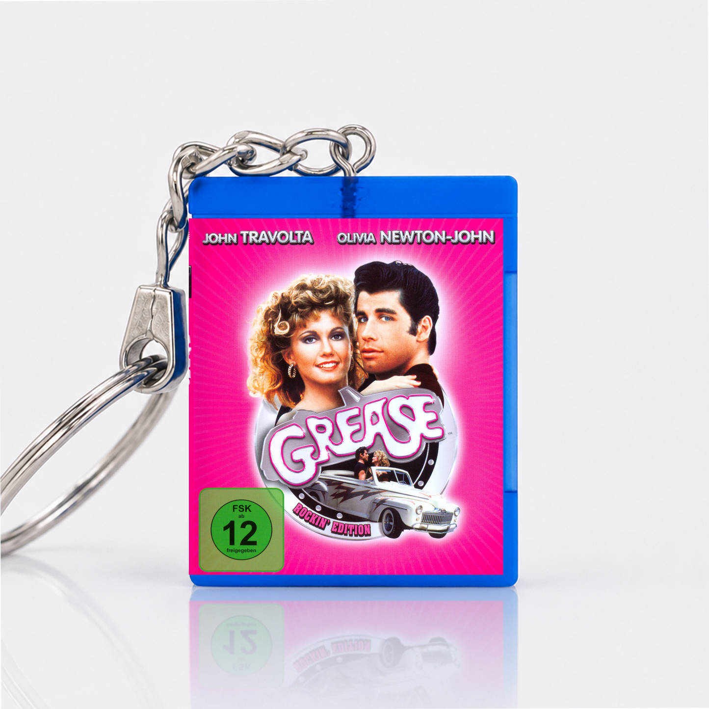 Grease - Movie Miniature Blu-Ray Case Keychain