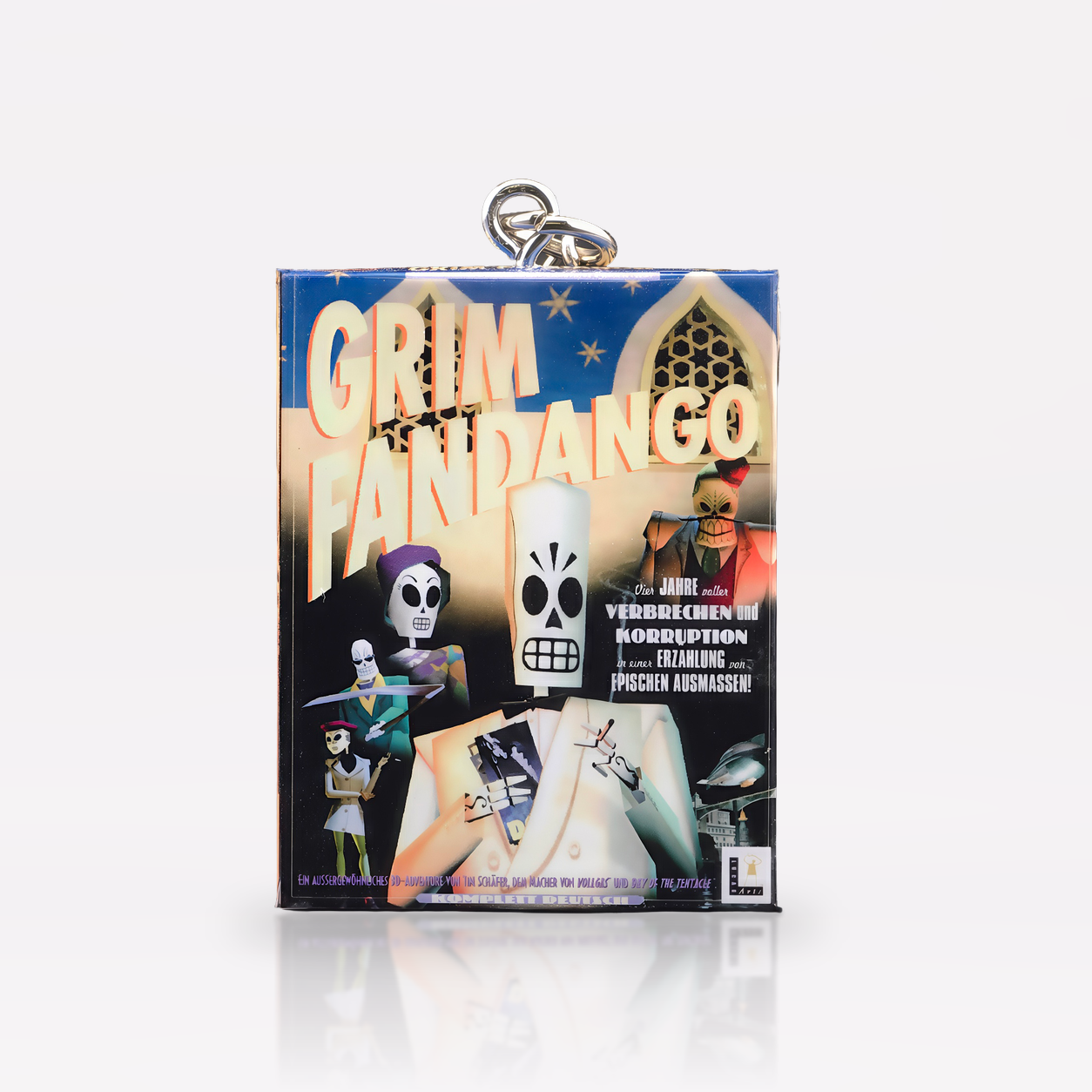 Grim Fandango - Miniature Big Box Keyring