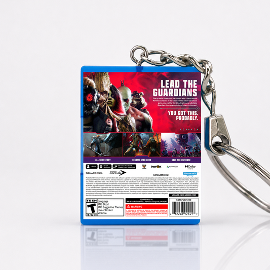 Guardians of the Galaxy - PS5 Miniatur Spielhülle Schlüsselanhänger