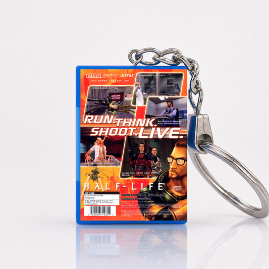 Half Life - PS2 Miniatur Spielhülle Schlüsselanhänger