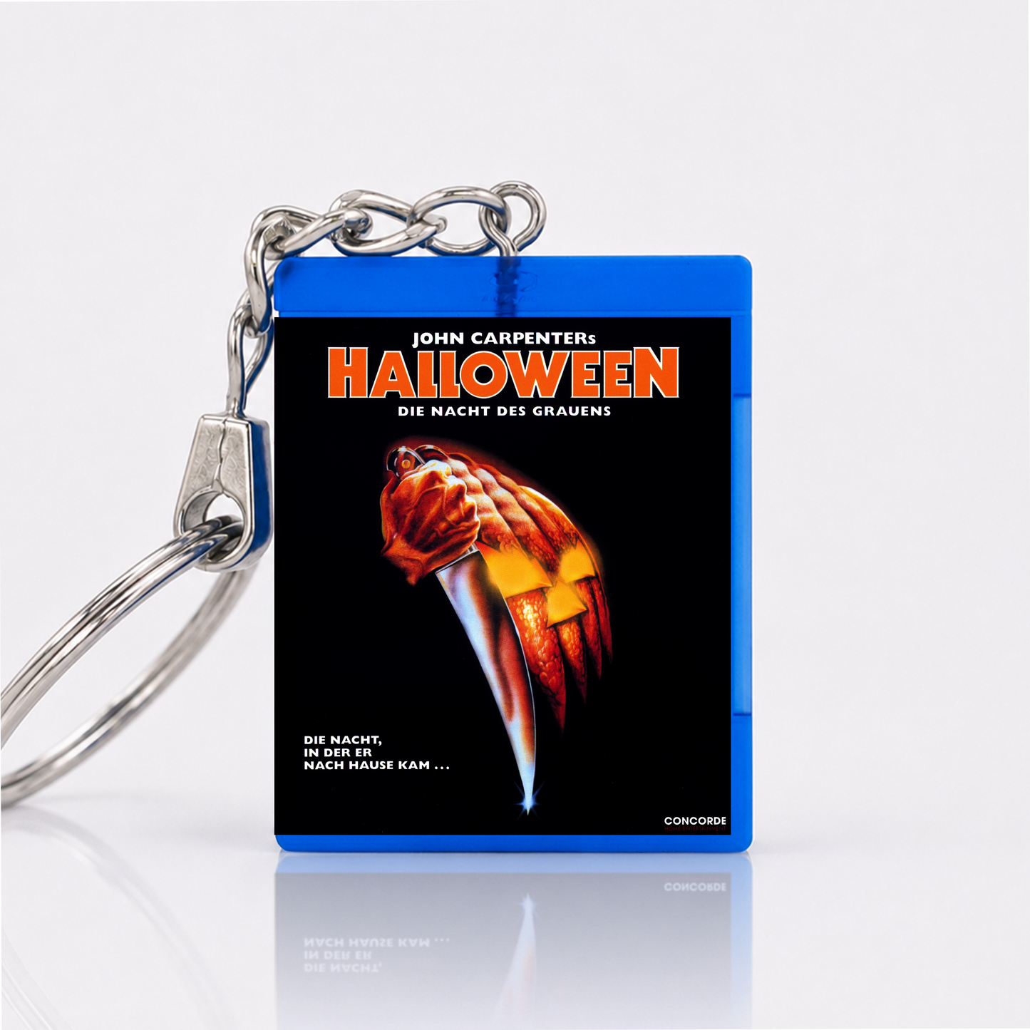 Halloween - Film Miniatur Blu-Ray Hülle Schlüsselanhänger
