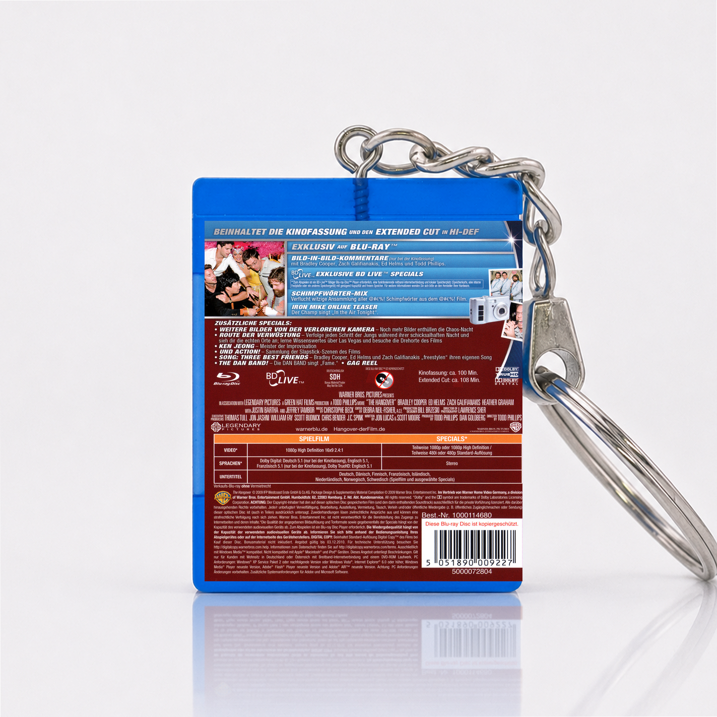 Hangover - Movie Miniature Blu-Ray Case Keychain