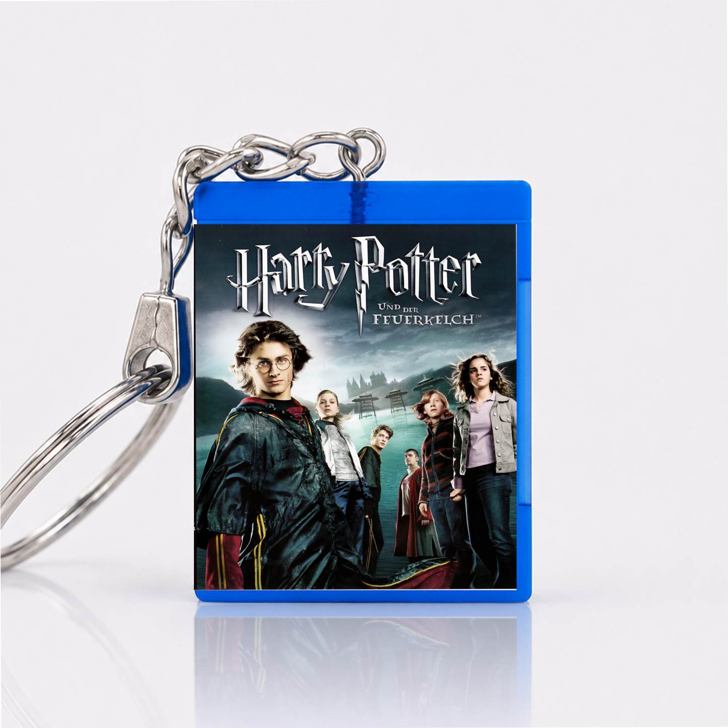 Harry Potter und der Feuerkelch - Film Miniatur Blu-Ray Hülle Schlüsselanhänger