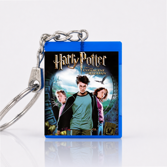 Harry Potter and the Prisoner of Azkaban - Movie Miniature Blu-Ray Case Keychain