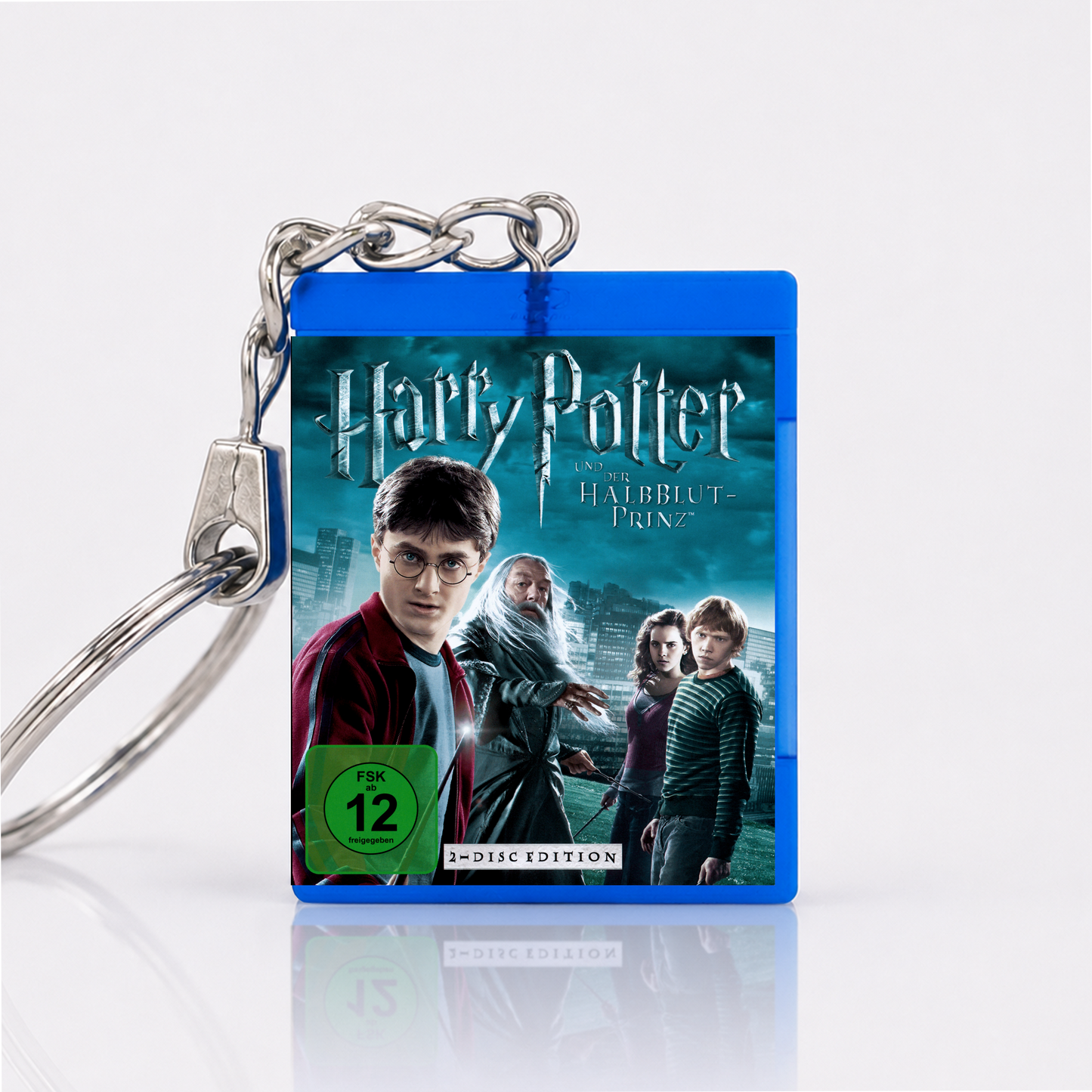 Harry Potter und der Halbblut-Prinz - Film Miniatur Blu-Ray Hülle Schlüsselanhänger