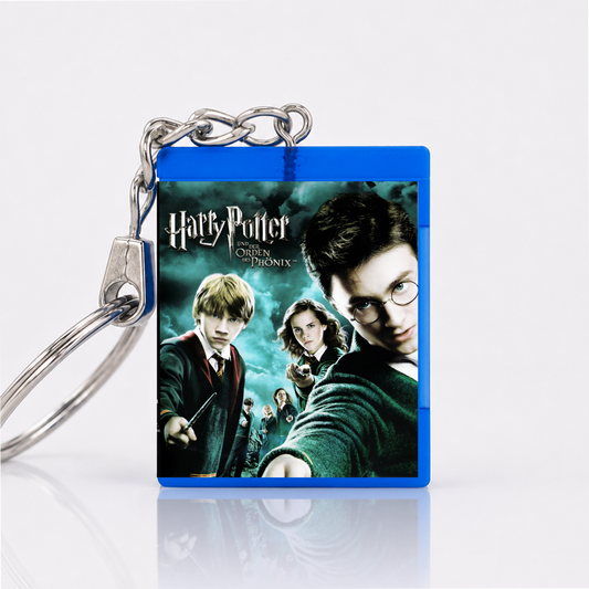 Harry Potter and the Order of the Phoenix - Movie Miniature Blu-Ray Case Keychain
