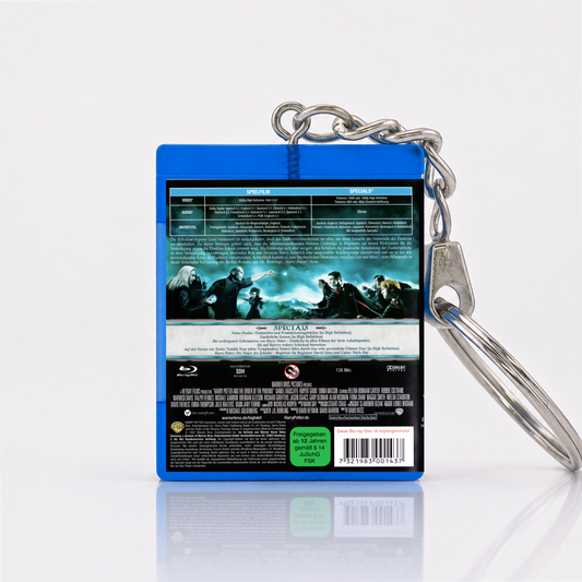 Harry Potter and the Order of the Phoenix - Movie Miniature Blu-Ray Case Keychain