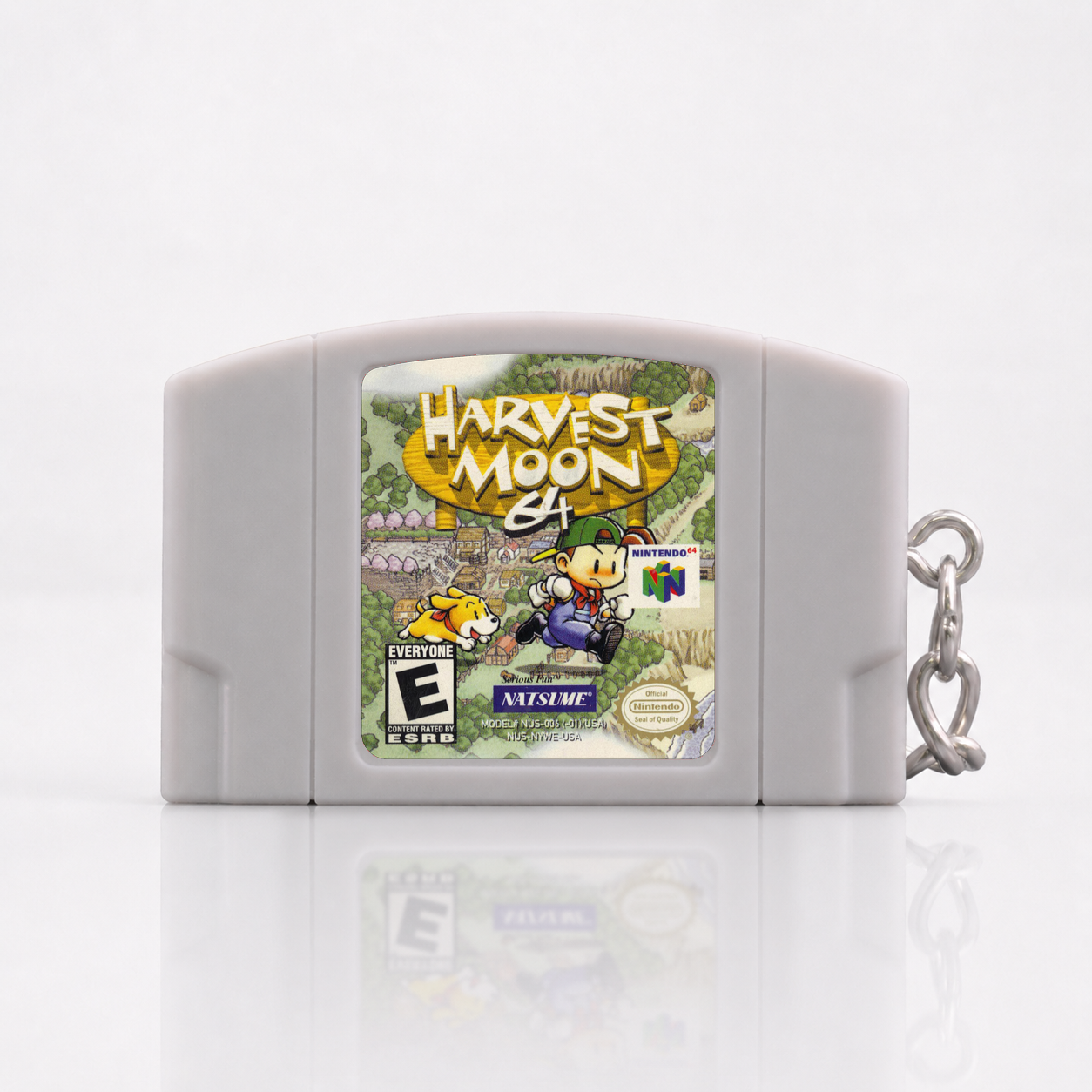 Harvest Moon 64 - N64 Miniatur Spielmodul Schlüsselanhänger