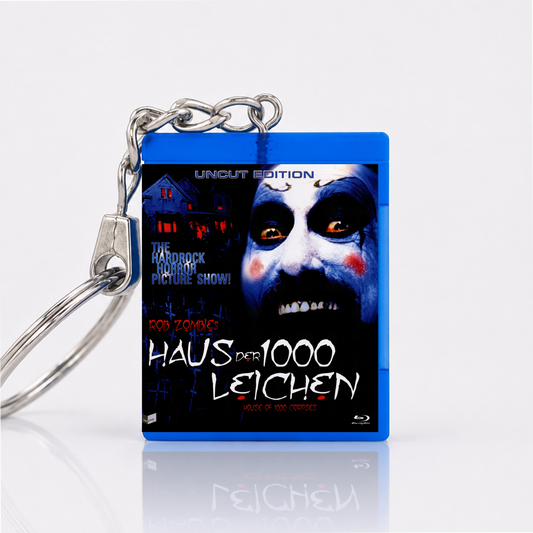 House of 1000 Corpses - Movie Miniature Blu-Ray Case Keychain