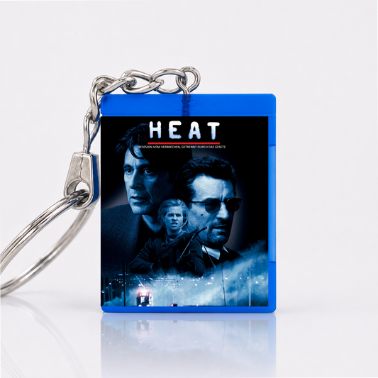 Heat - Movie Mini Blu-Ray Case Keychain
