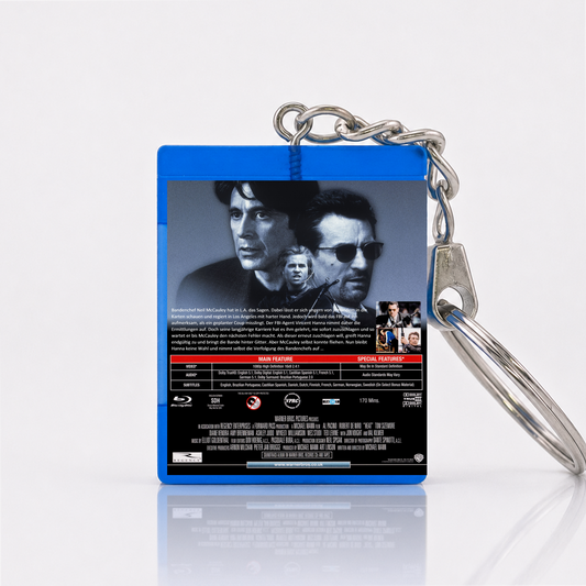 Heat - Movie Mini Blu-Ray Case Keychain