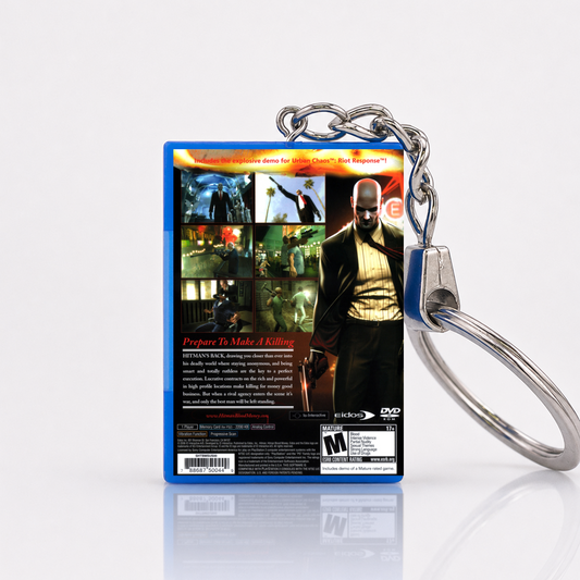 Hitman: Blood Money - PS2 Miniatur Spielhülle Schlüsselanhänger