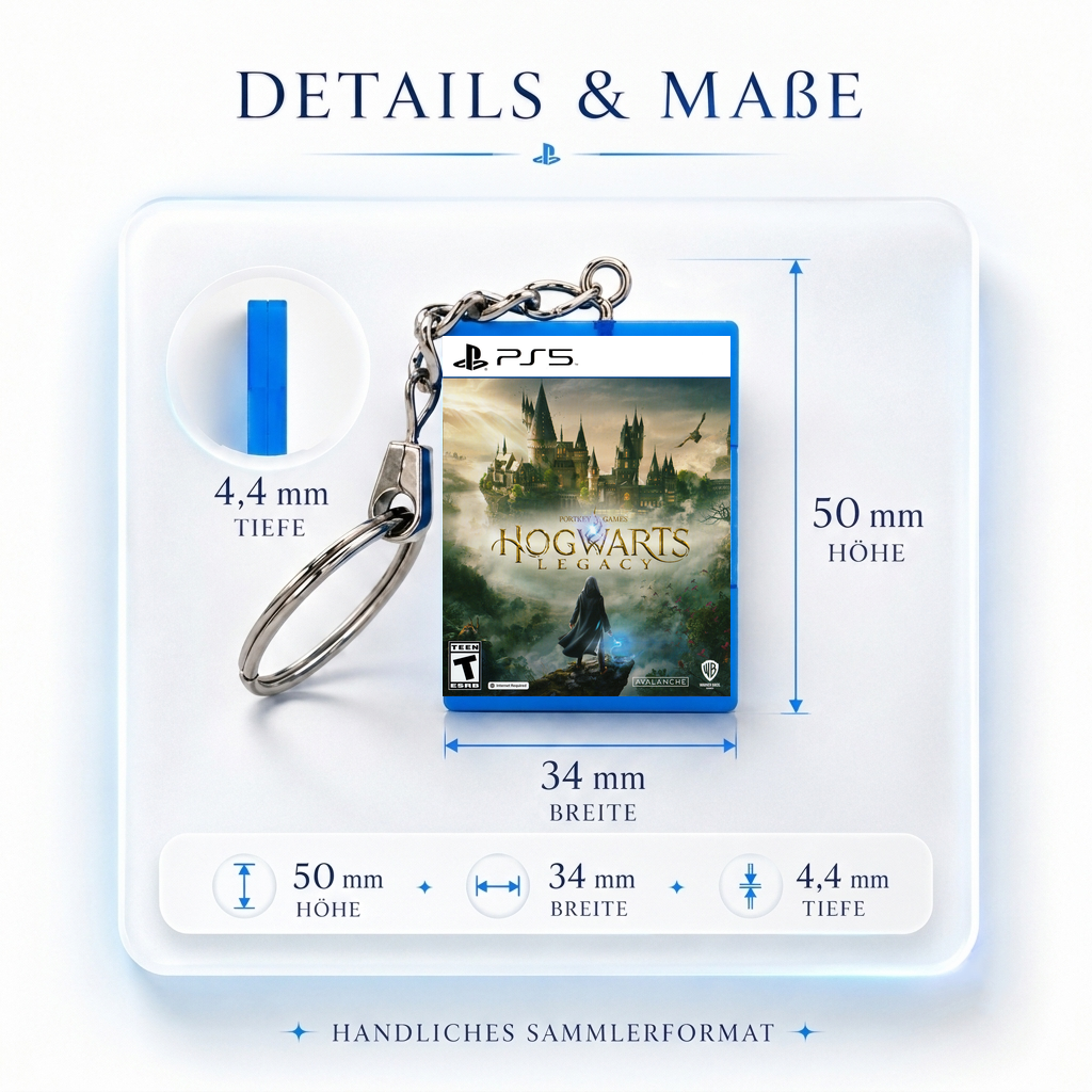 MASTER - PS5 Mini Case Keychain