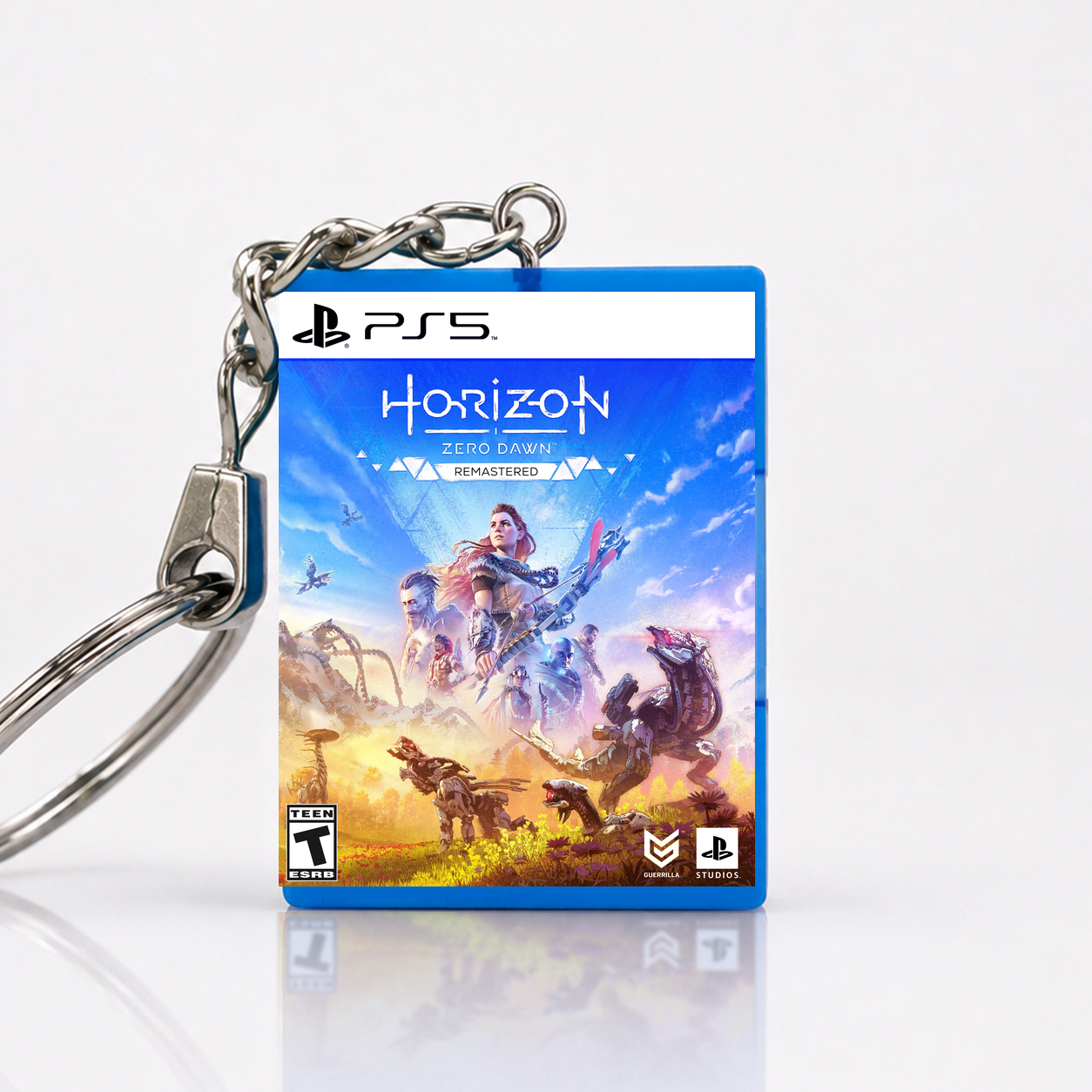 Horiizon: Zero Dawn - Remastered - PS5 Miniatur Spielhülle Schlüsselanhänger