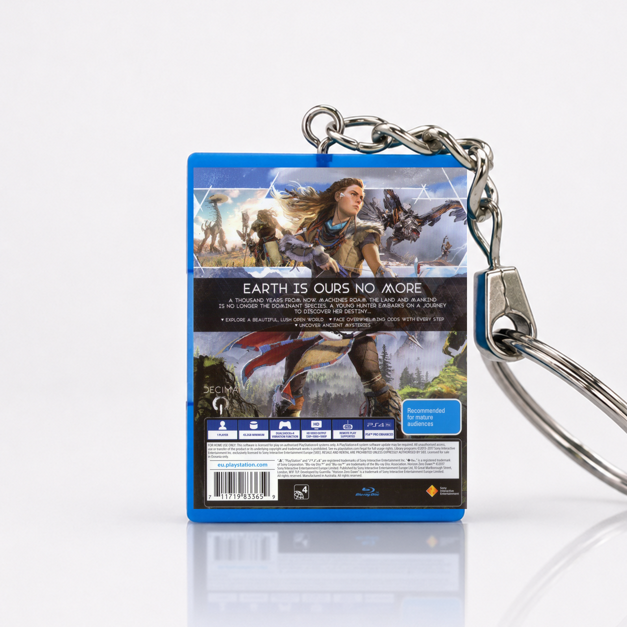 Horizon: Zero Dawn - PS4 Miniature Game Case Keychain
