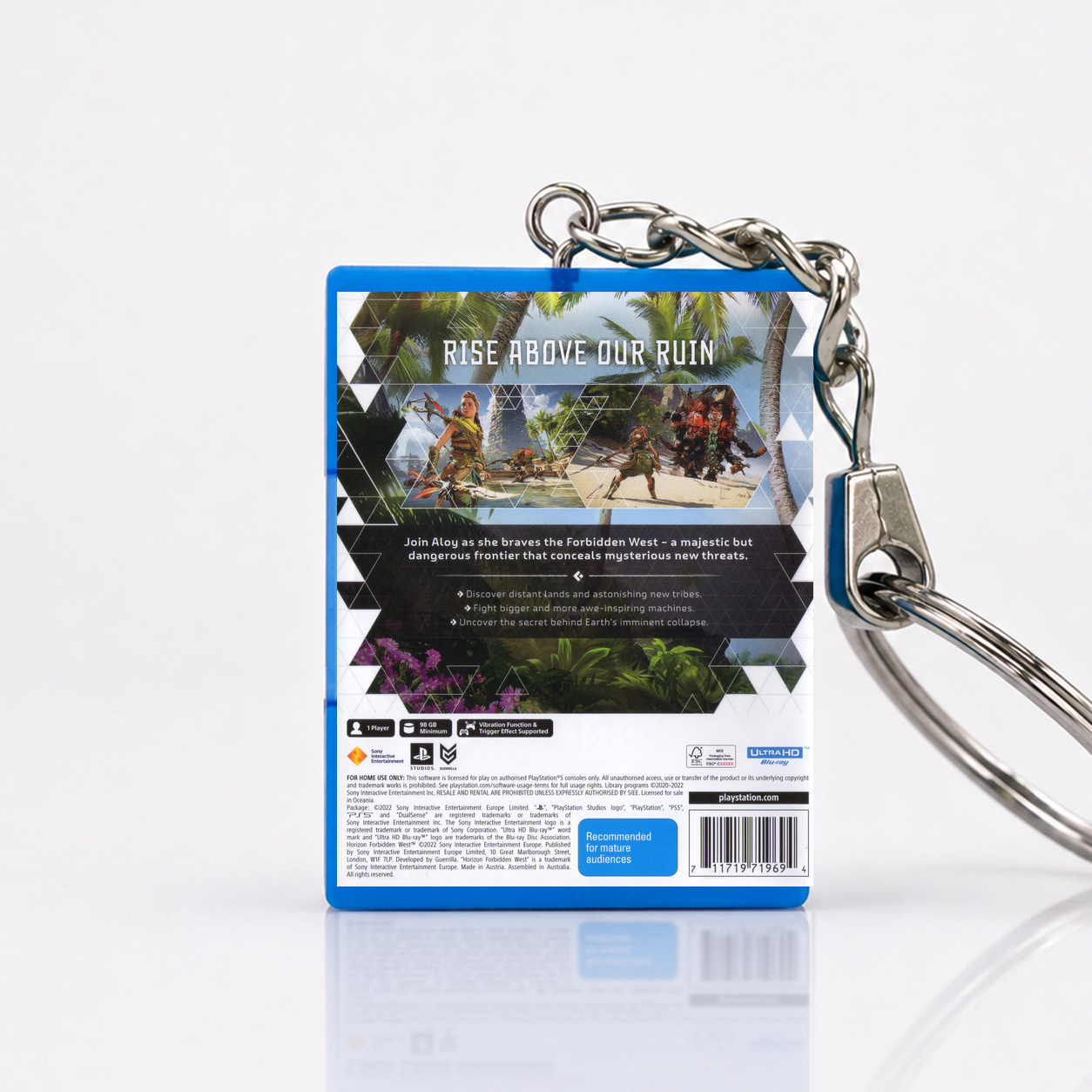 Horizon: Forbidden West - PS5 Miniatur Spielhülle Schlüsselanhänger