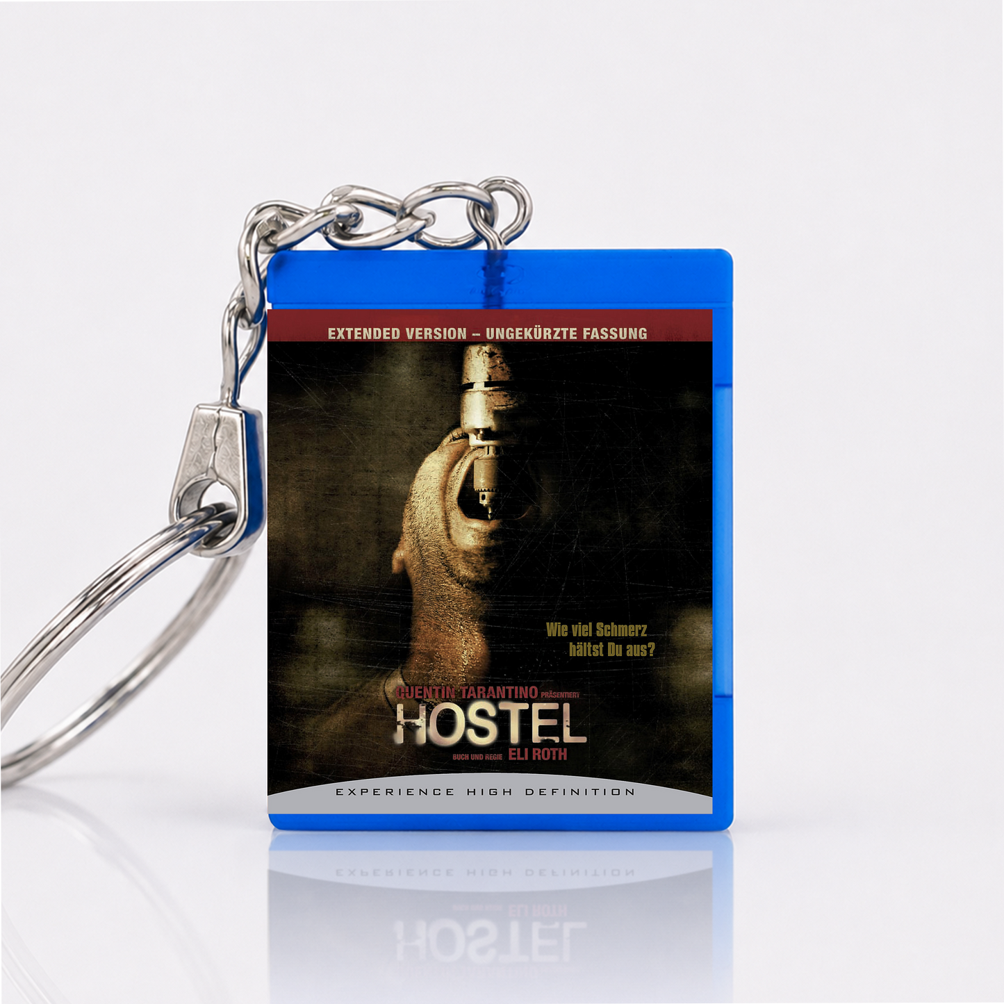 Hostel - Film Miniatur Blu-Ray Hülle Schlüsselanhänger