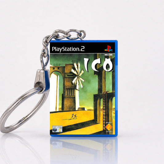 ICO - PS2 Miniatur Spielhülle Schlüsselanhänger
