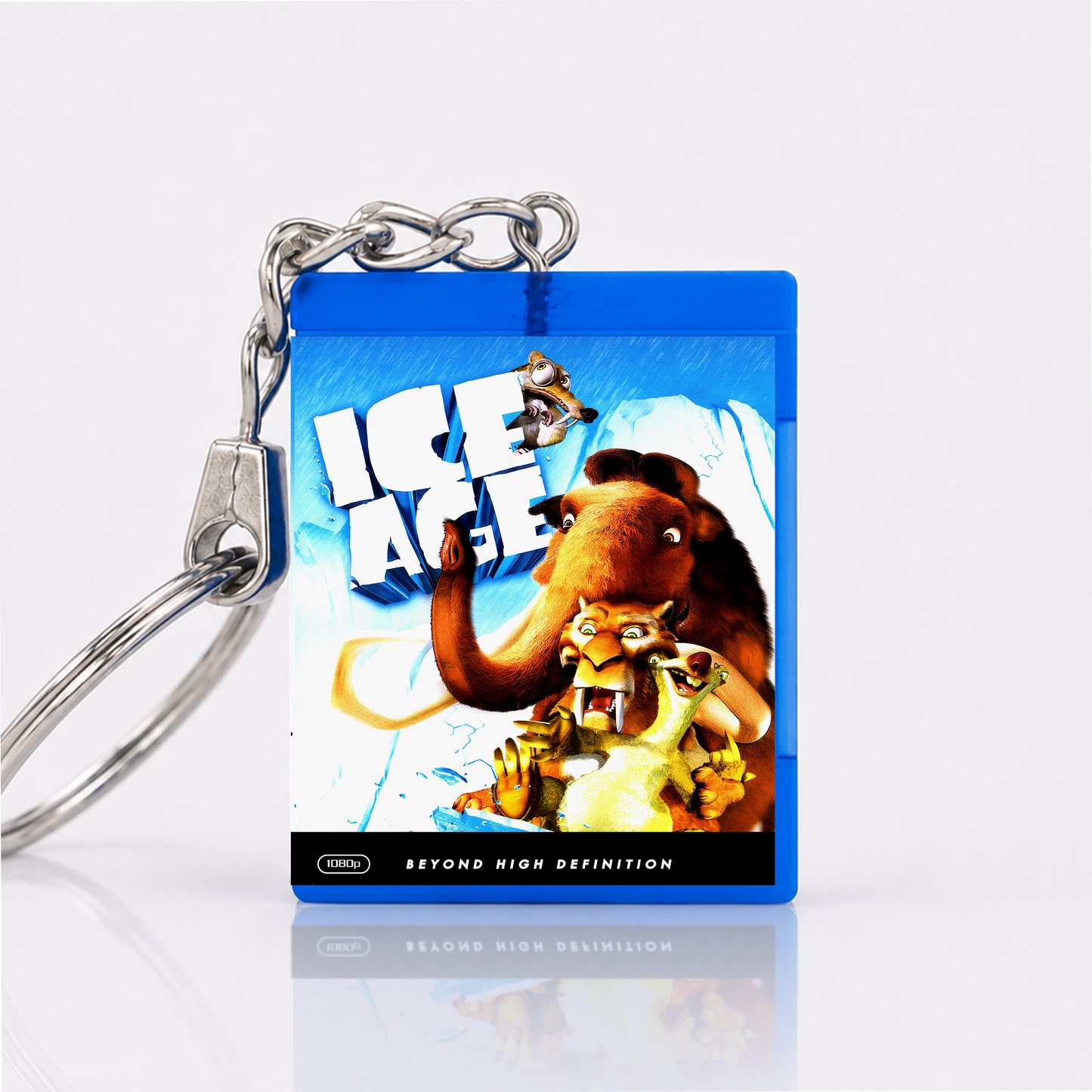 Ice Age - Film Miniatur Blu-Ray Hülle Schlüsselanhänger