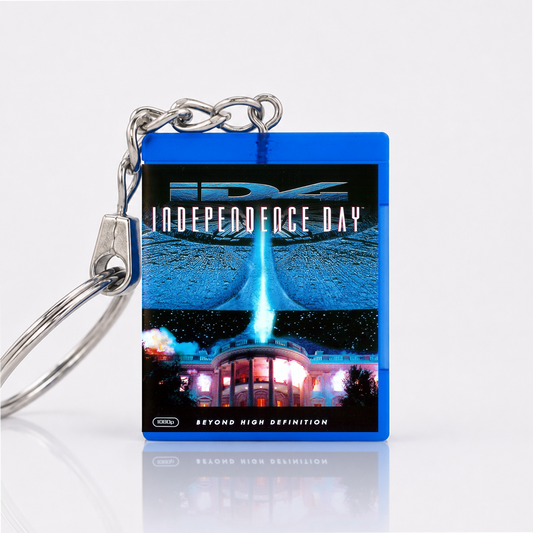 Independence Day - Movie Miniature Blu-Ray Case Keychain