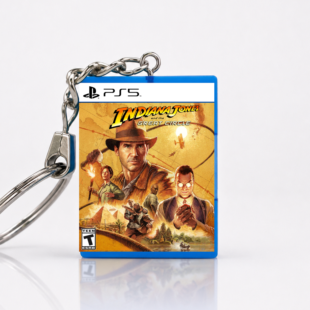 Indiana Jones and the Great Circle - PS5 Miniatur Spielhülle Schlüsselanhänger