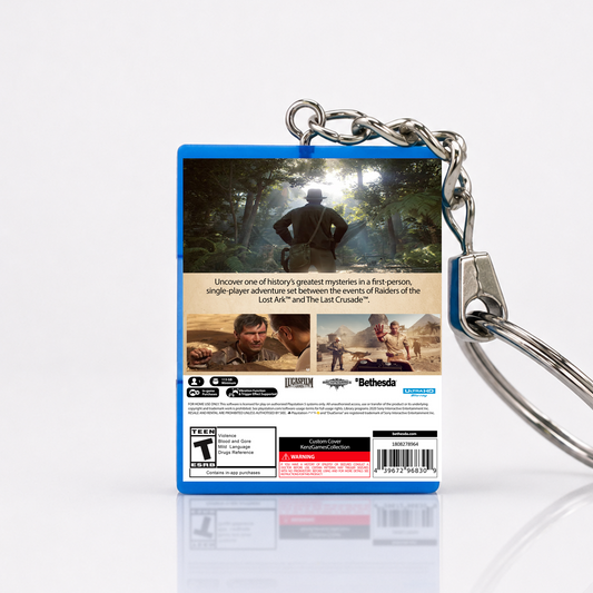 Indiana Jones and the Great Circle - PS5 Miniatur Spielhülle Schlüsselanhänger