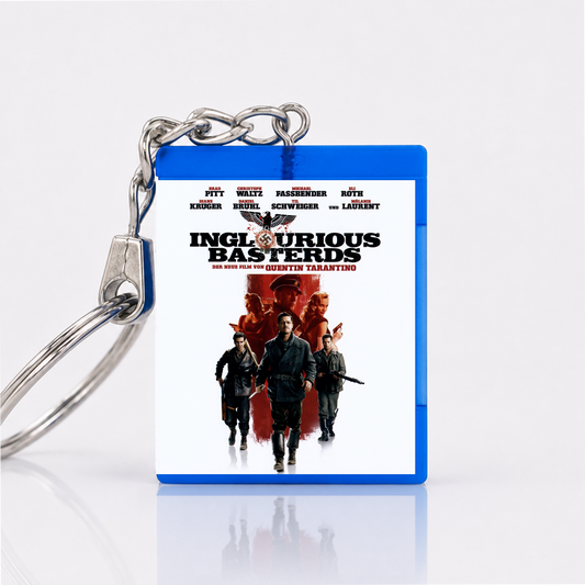 Inglourious Basterds - Movie Miniature Blu-Ray Case Keychain