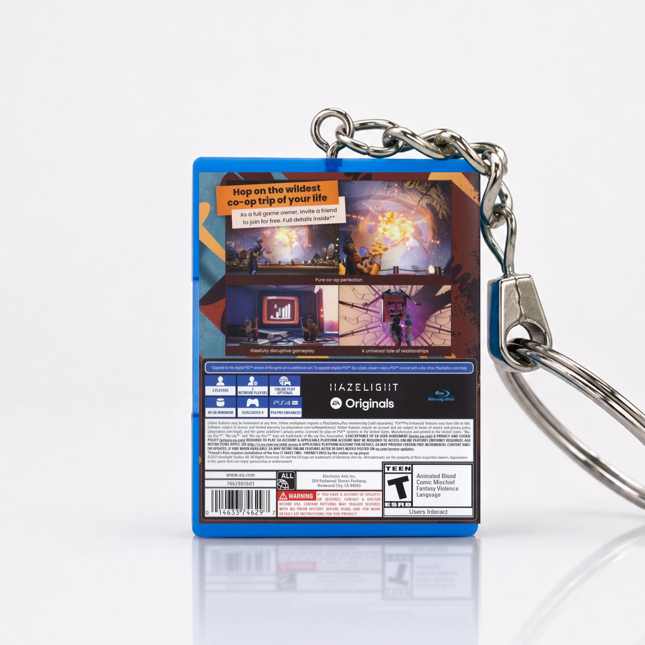 It Takes Two - PS5 Miniatur Spielhülle Schlüsselanhänger