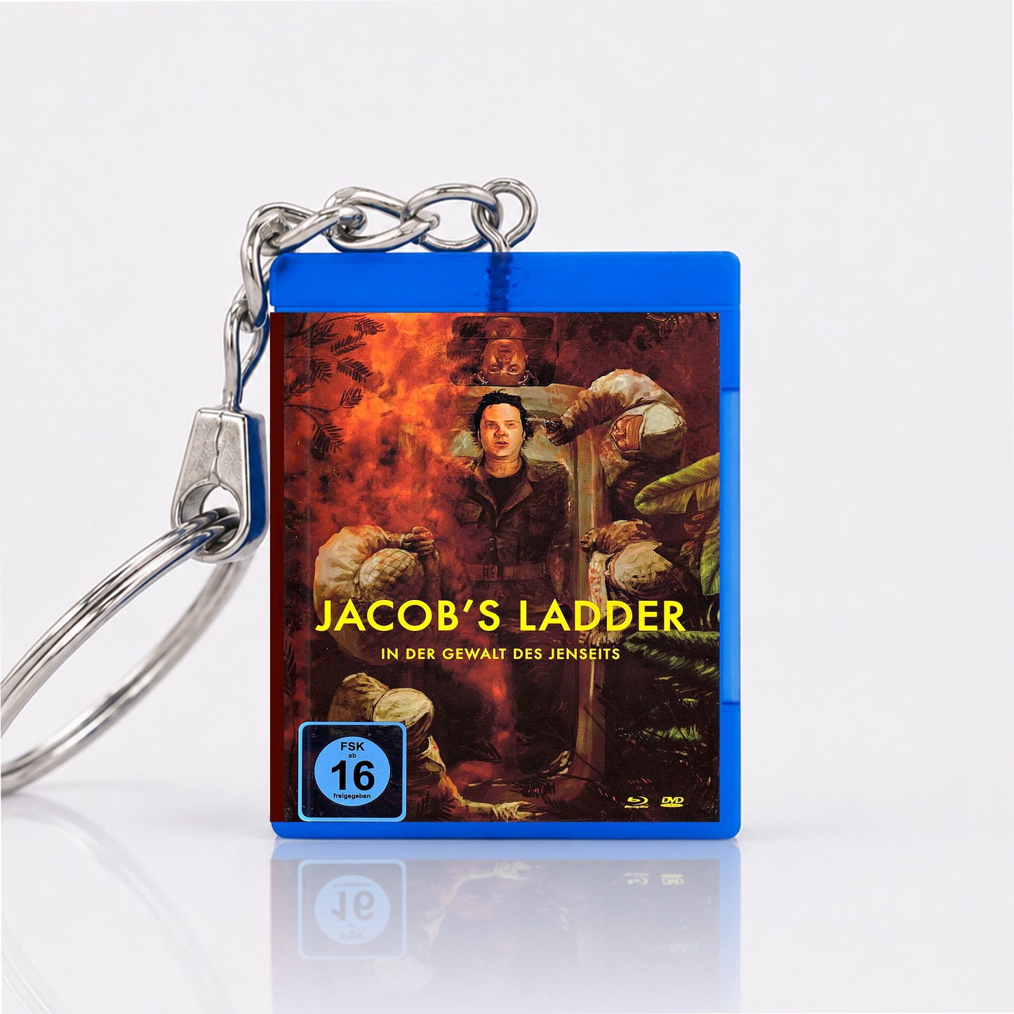 Jacob's Ladder - Film Miniatur Blu-Ray Hülle Schlüsselanhänger