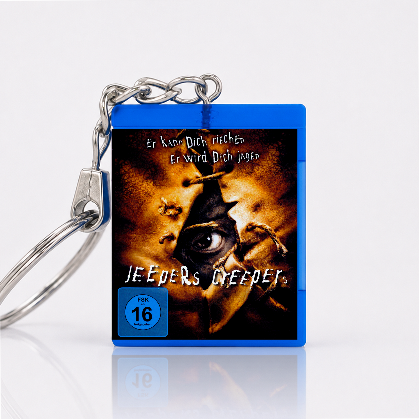 Jeepers Creepers - Film Miniatur Blu-Ray Hülle Schlüsselanhänger