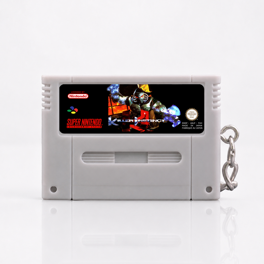Killer Instinct - SNES Miniature Game Cartridge Keychain