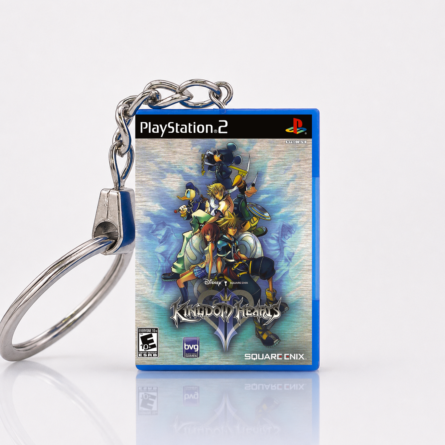 Kingdom Hearts II - PS2 Miniatur Spielhülle Schlüsselanhänger