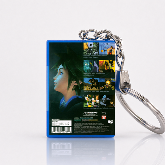 Kingdom Hearts - PS2 Miniatur Spielhülle Schlüsselanhänger