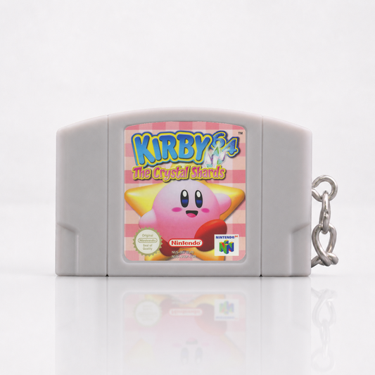 Kirby 64: The Crystal Shards - N64 Miniatur Spielmodul Schlüsselanhänger