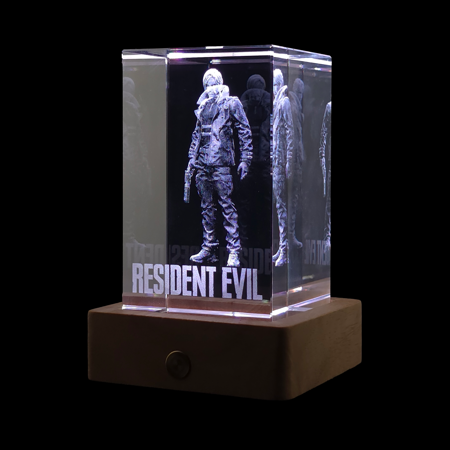 Leon S. Kennedy: Resident Evil - 3D Crystal Lamp