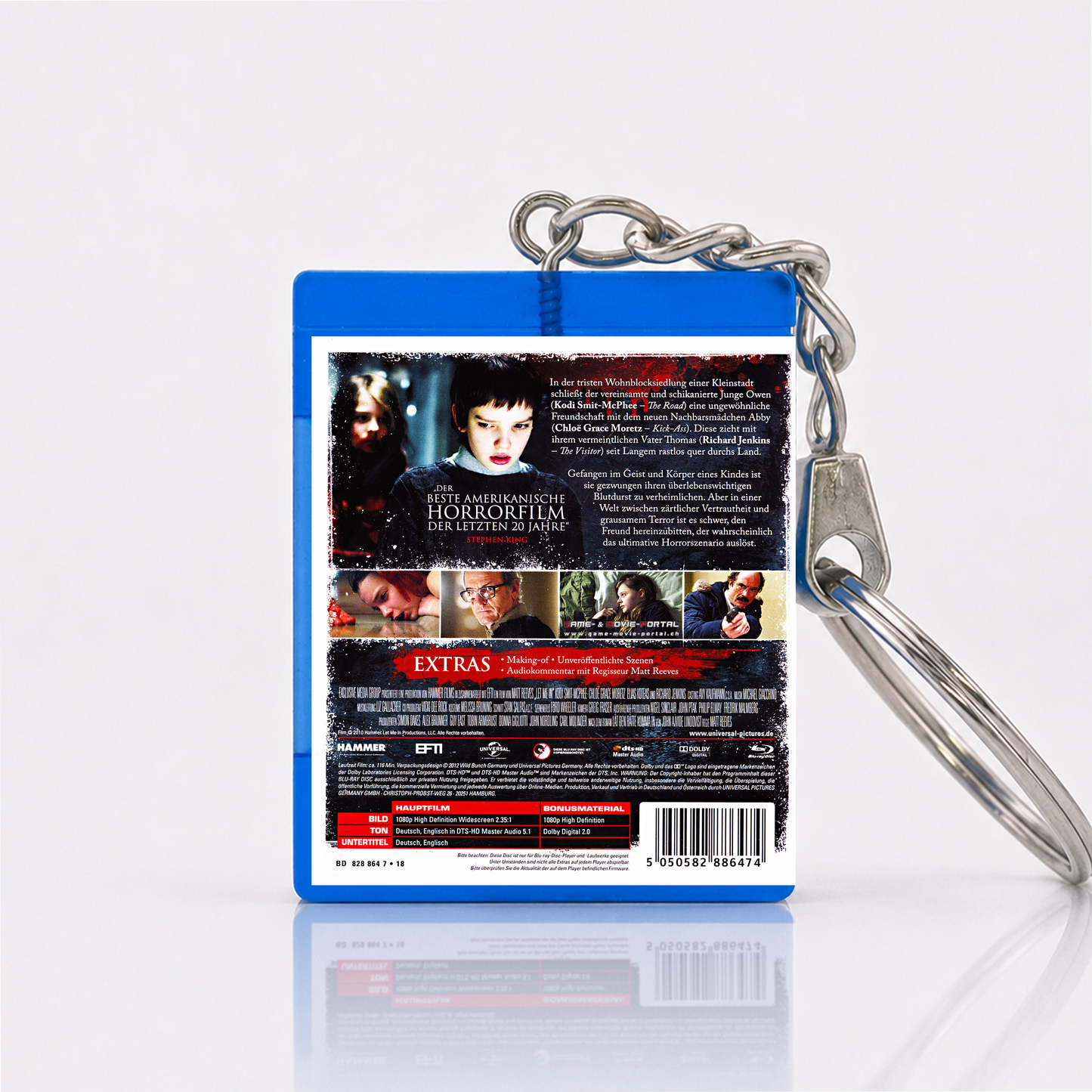 Let Me In - Film Miniature Blu-Ray Case Keychain