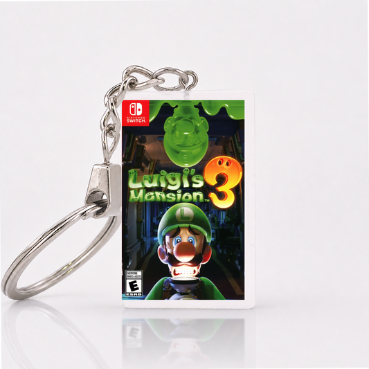 Luigi's Mansion 3 - Switch Miniatur Spielhülle Schlüsselanhänger