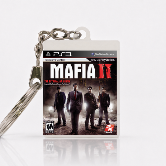 Mafia II - PS3 Miniatur Spielhülle Schlüsselanhänger