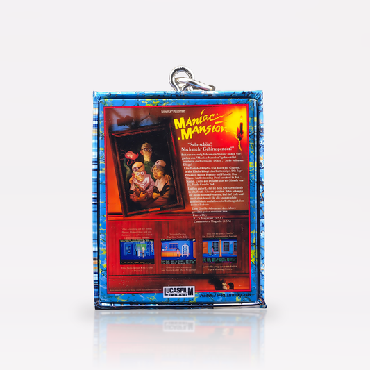 Maniac Mansion - Miniature Big Box Keychain