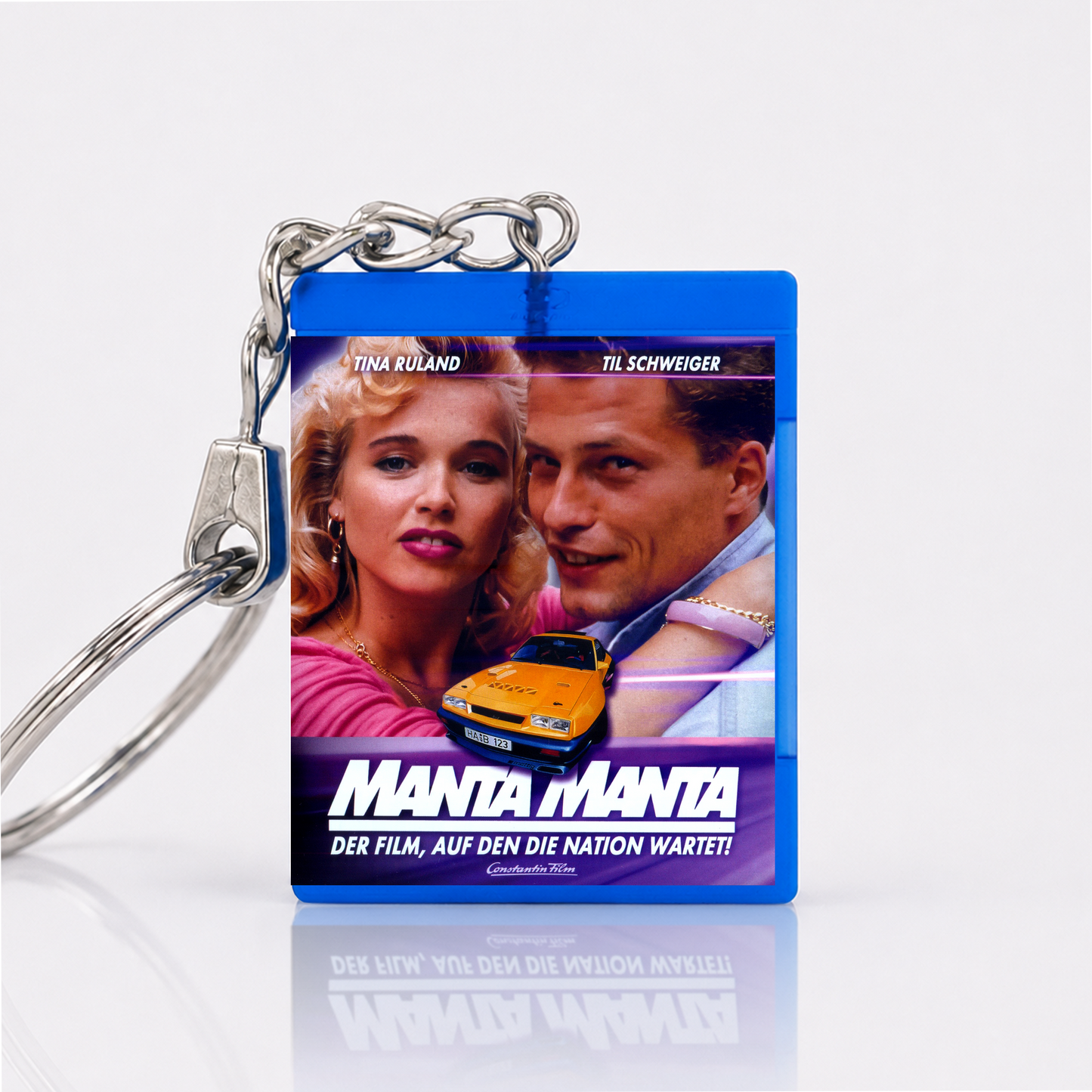 Manta Manta - Movie Miniature Blu-Ray Case Keychain